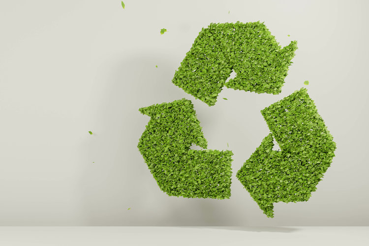 Sauberkeit und richtiges recyceln in den Wohngebieten