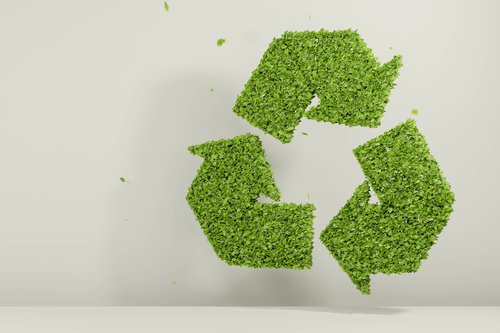 Sauberkeit und richtiges recyceln in den Wohngebieten
