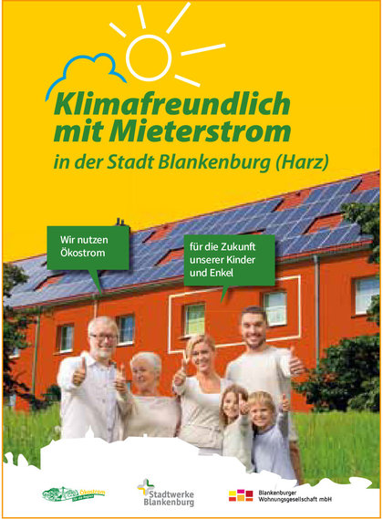 Plakat zum Mietertromprojekt